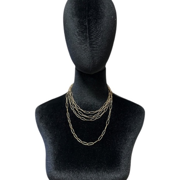 Paperclip Chain Set of 2 Necklaces - Picture 6 of 12